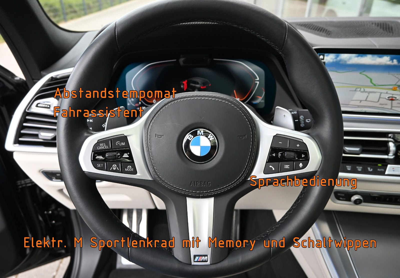 Fahrzeugabbildung BMW X5 xDr.40i M SPORT °ACC°AHK°HUD°MERINO°PANO°360°