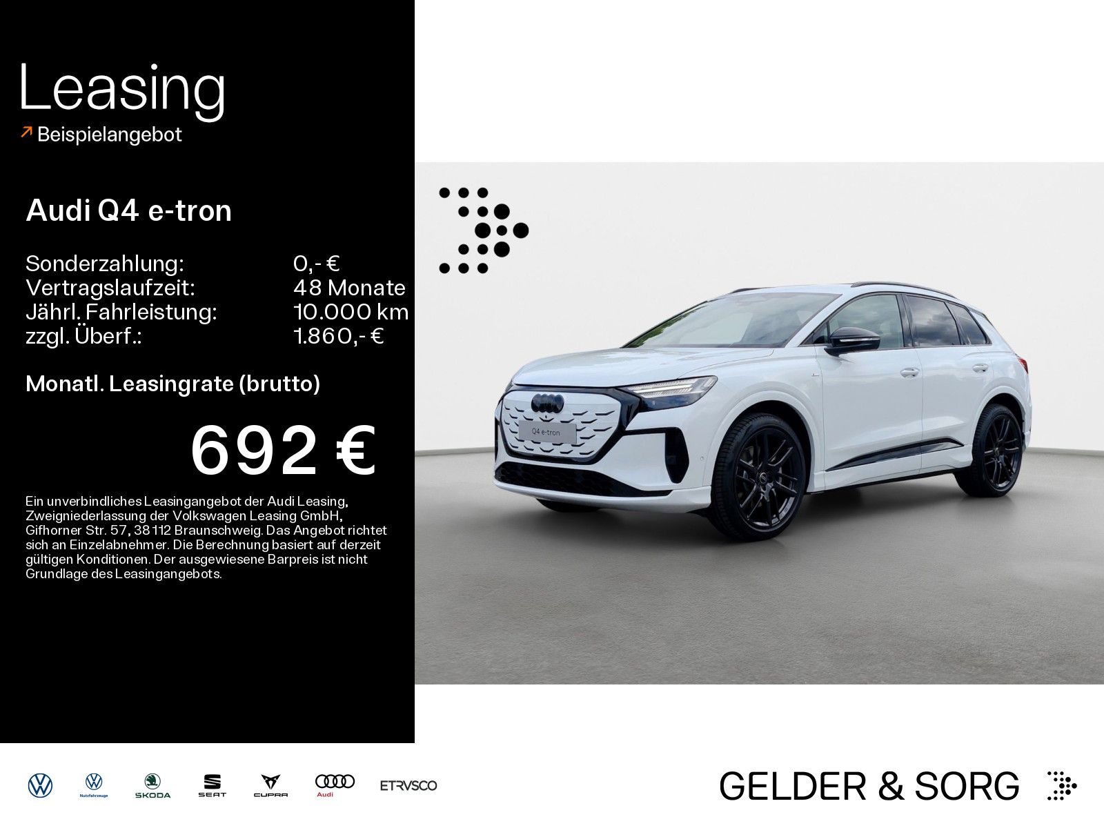 Audi Q4 SUV e-tron qu S line Tech+*ExpPro*KlimaWinter