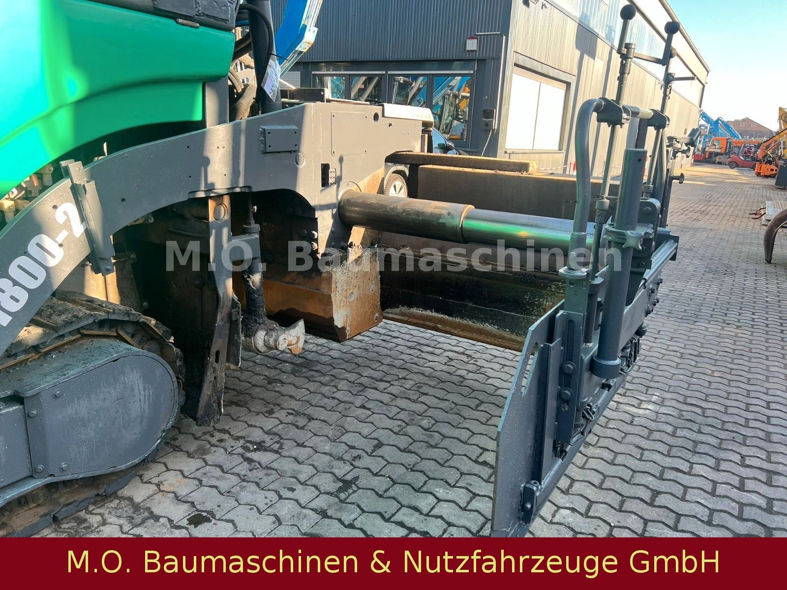 Fahrzeugabbildung Vögele Super 1800-2 / 2x Display / 2x Sensor /2x 50 cm/