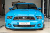 Ford Mustang 3,7 V6 LEDER XENON CARBON TOP - blaue Ford Mustang