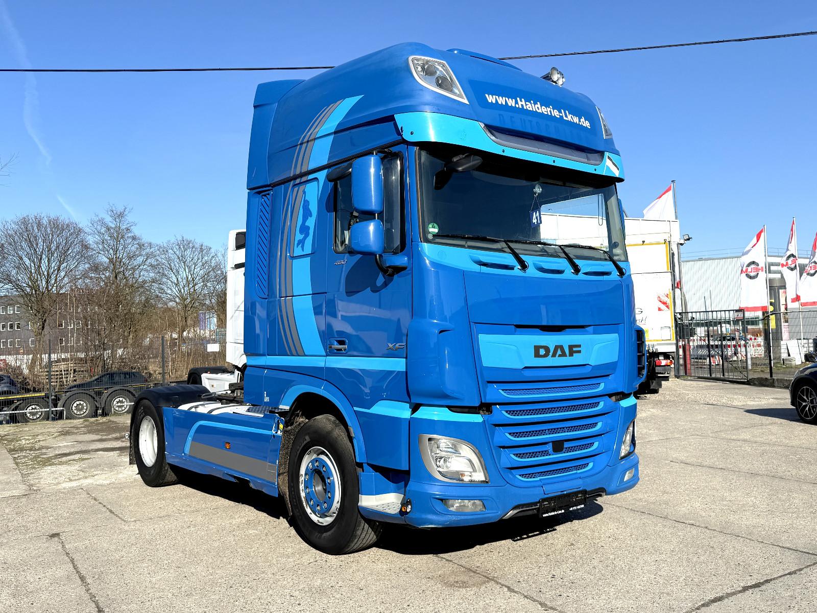DAF XF480 SSC Intarder Xenon 2xTanks Vollspoiler*TOP