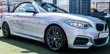 BMW M240i CABRIO AC SCHNITZER 400PS|NAVI|SHZ|SPUR - BMW M240i mit Benzin-Antrieb: Vollleder