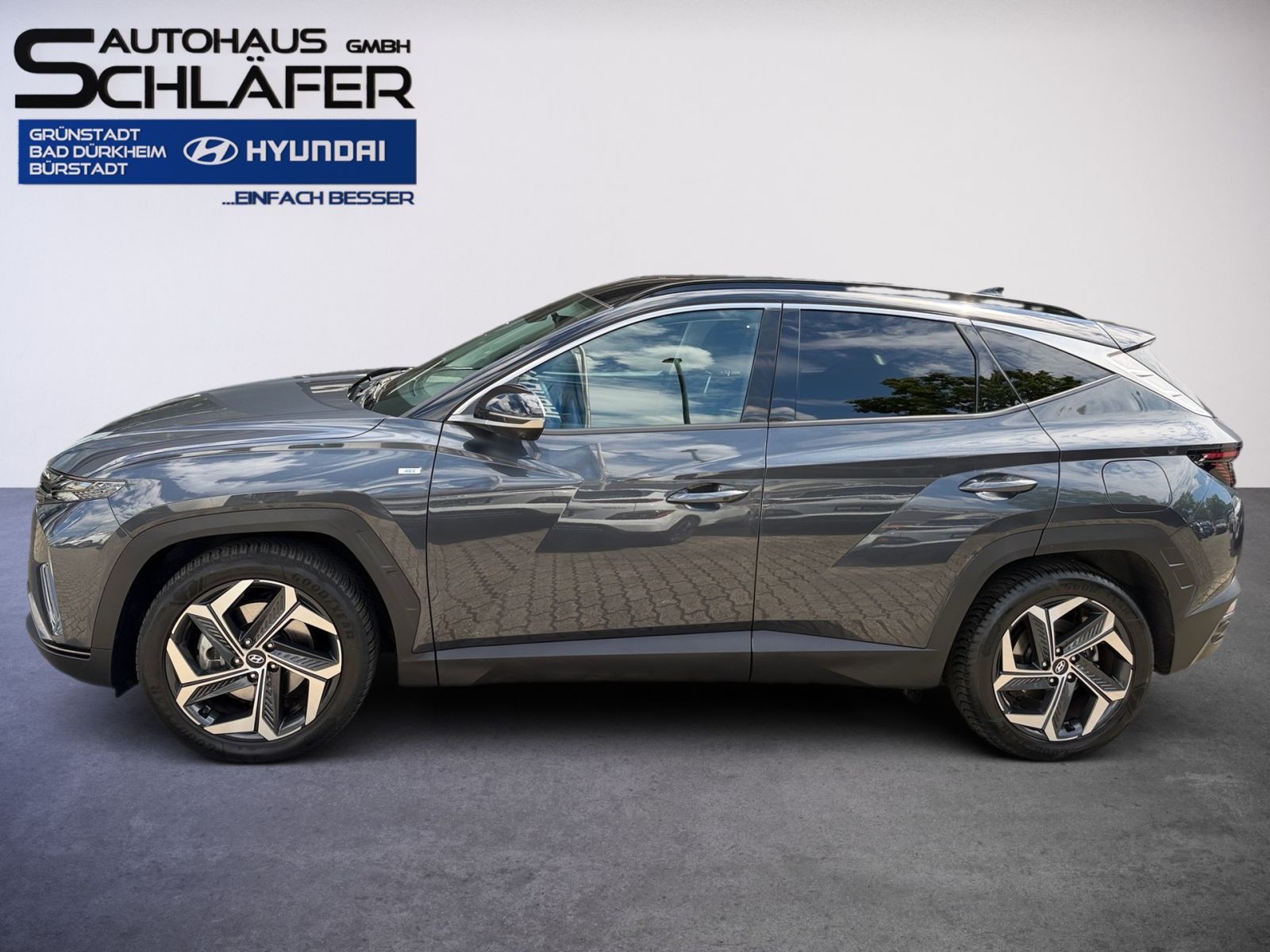 Fahrzeugabbildung Hyundai TUCSON 1.6 T-GDI Prime Mild-Hybrid ECS Sicherhei