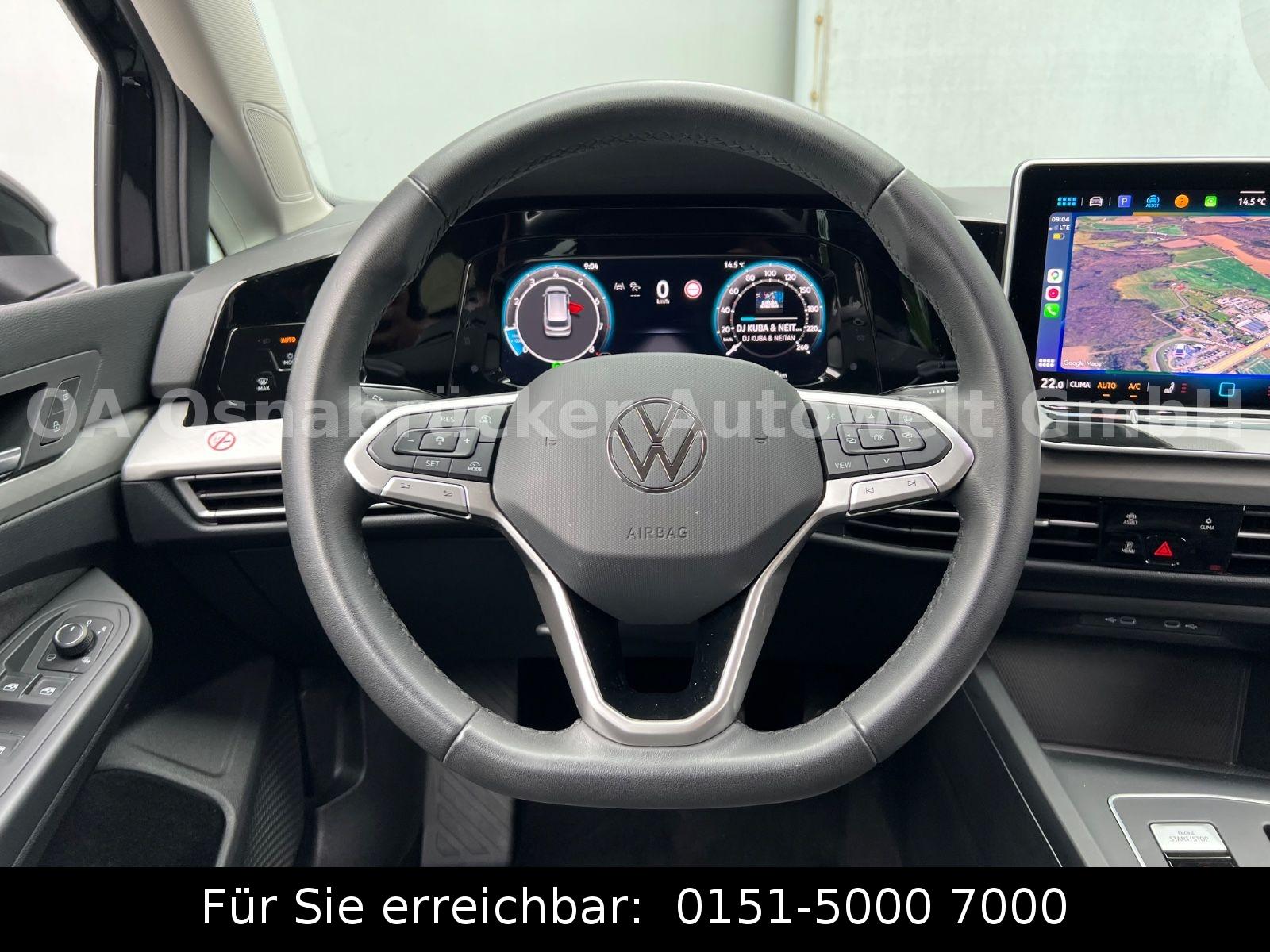 Volkswagen Golf 8 Kombi 1.5 eTSI 150PS Life Lenkradheizung, миниатюра 22
