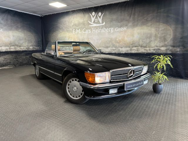 Mercedes-Benz SL 560 Autom R107 Leder Hardtop Historie Note 2+