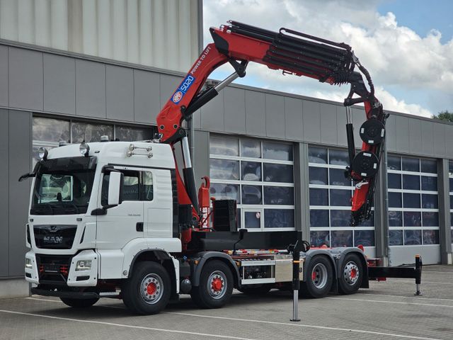 MAN MAN TGS 35.510 Abrollkipper JOAB+HMF 5020 K5 JIB