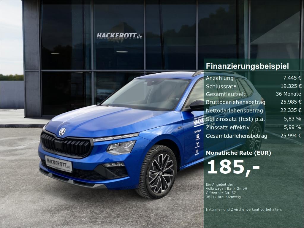 Skoda Kamiq Tour 1.0 TSI DSG Matrix ACC Navi PDC v+h