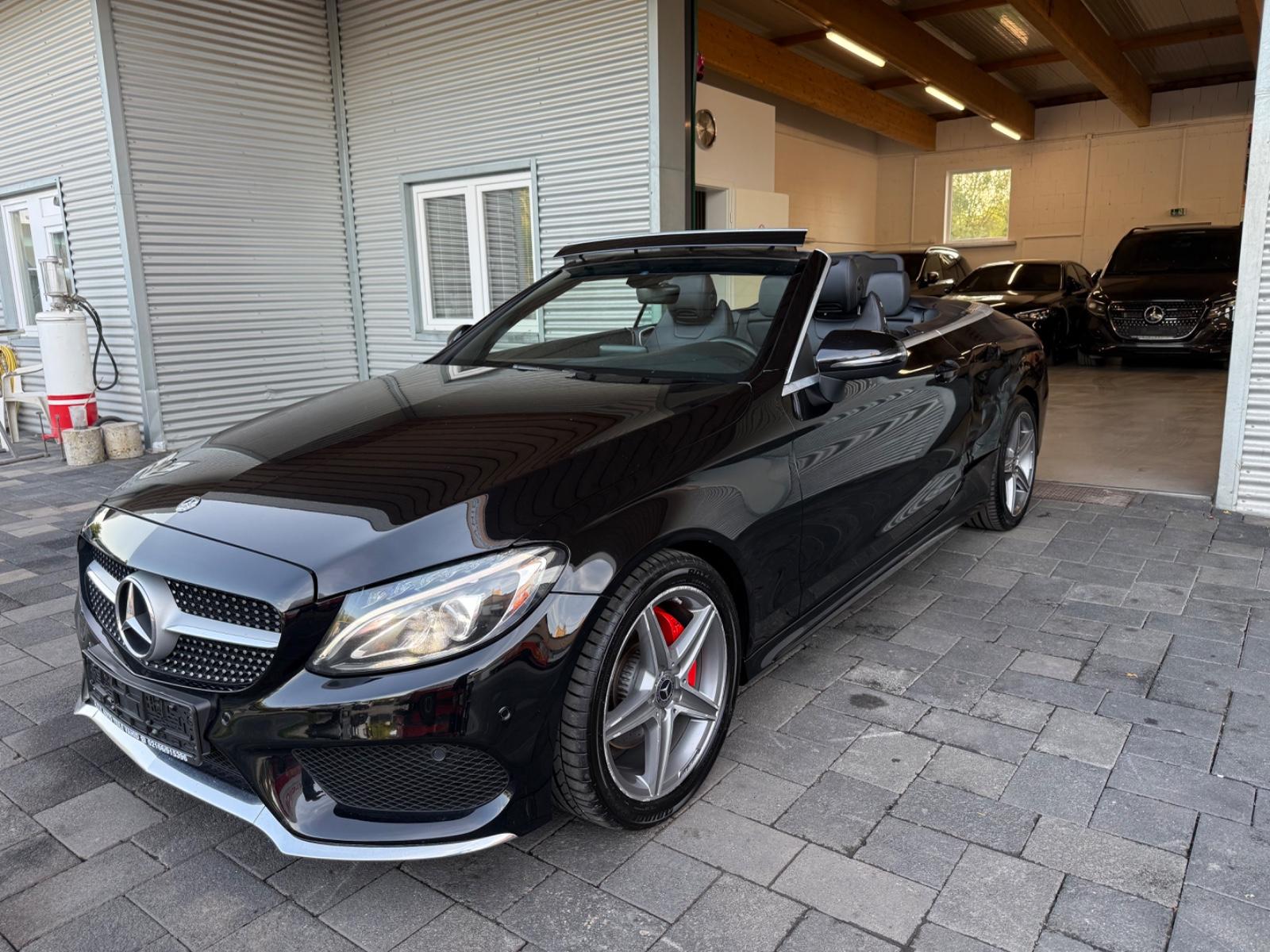 Mercedes-Benz C 220 d Cabrio Amg/Navi/Leder/Led/Ambiente/KeyGO