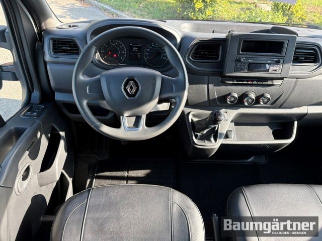 Fahrzeugabbildung Renault Master DoKa dCi 135 3,5t L2H1 Pritsche/Plane - mit KI generiert/bearbeitet