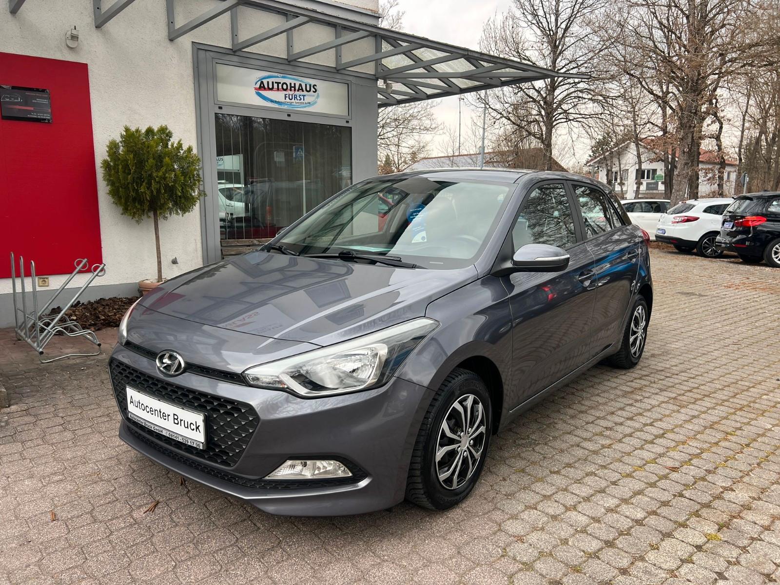 Hyundai i20 blue Style 1,2 Klimaanlage*Service Neu*