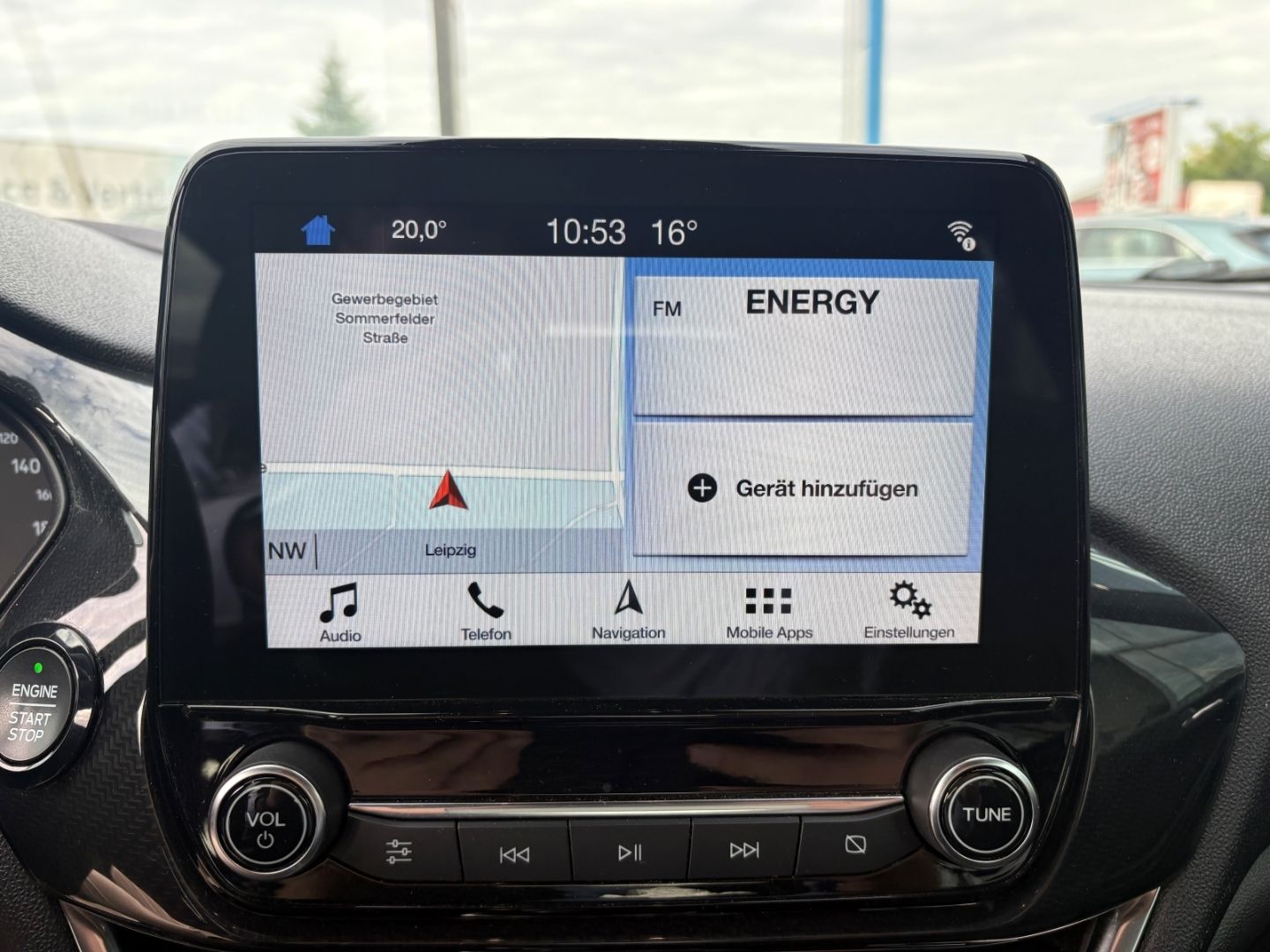Fahrzeugabbildung Ford Fiesta ST-Line Sitzheizung Lenkradheizung DAB