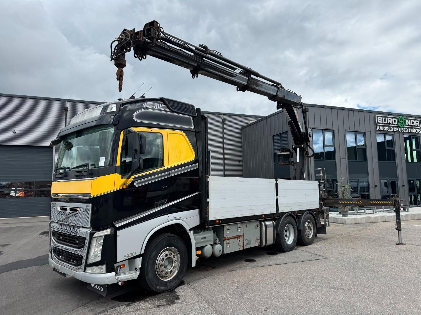 Volvo FH500 6x2*4 / Crane HIAB 262 EP-5 Euro 6
