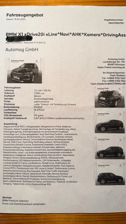 Image of BMW iX1