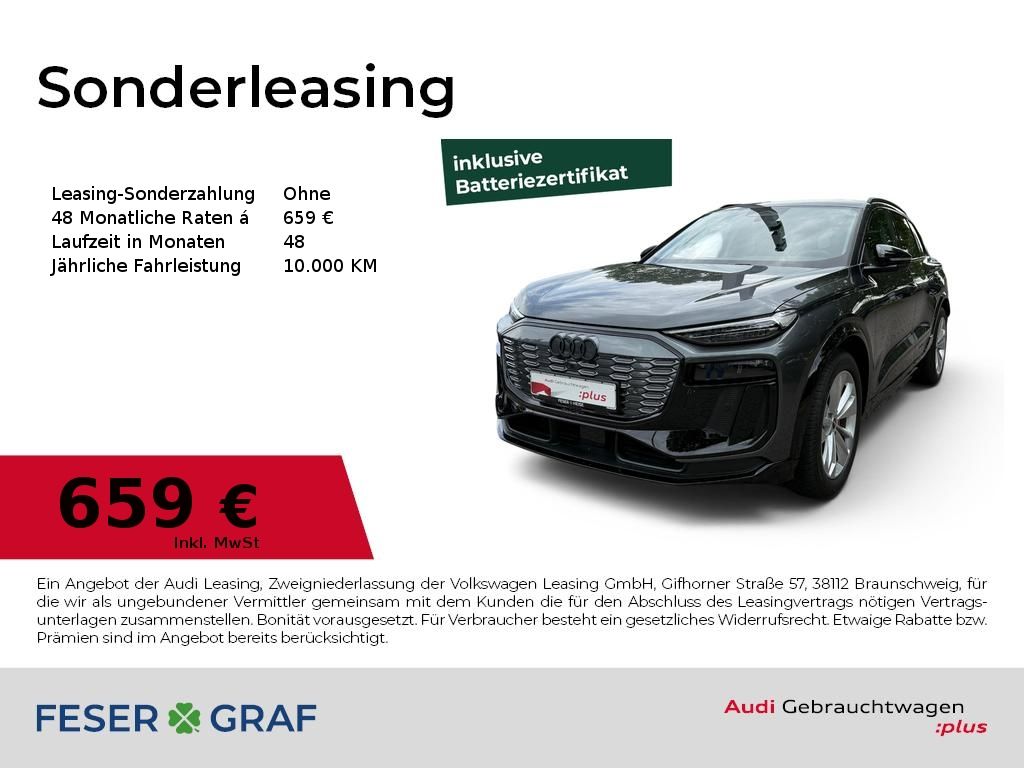AUDI Q6 e-tron performance Pano/B&amp;O/360°Cam/TechPro