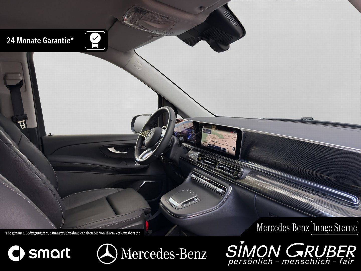 Fahrzeugabbildung Mercedes-Benz EQV 300 lang Leder Multibeam Dist Burm 6 Sitzer