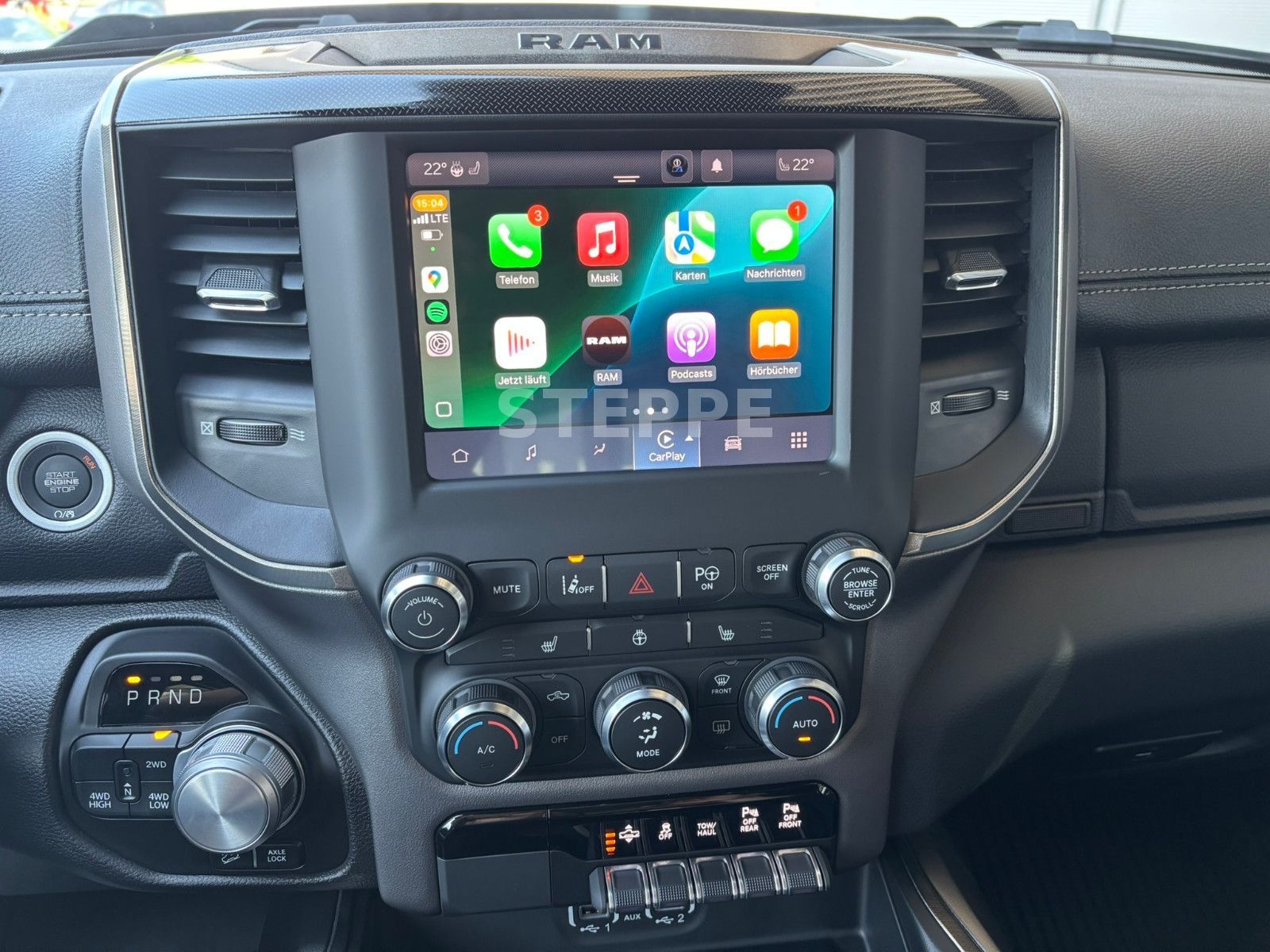 Dodge RAM 1500 REBEL 5,7V8 NIGHT ACC, Luftfed.360° AHK