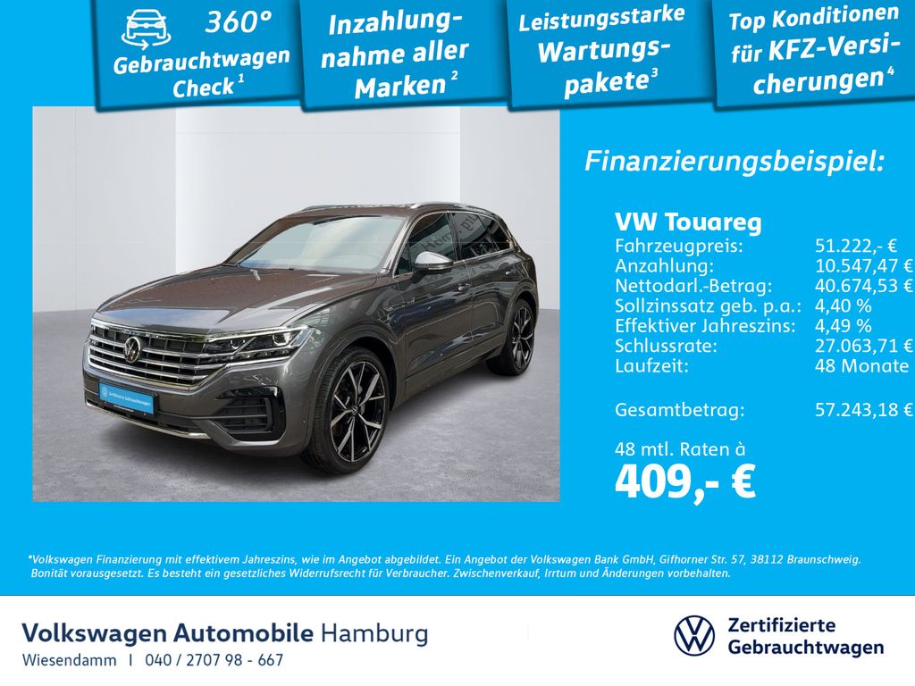 Volkswagen Touareg R-Line 3.0 V6 TDI 4M AHK Panorama Navi