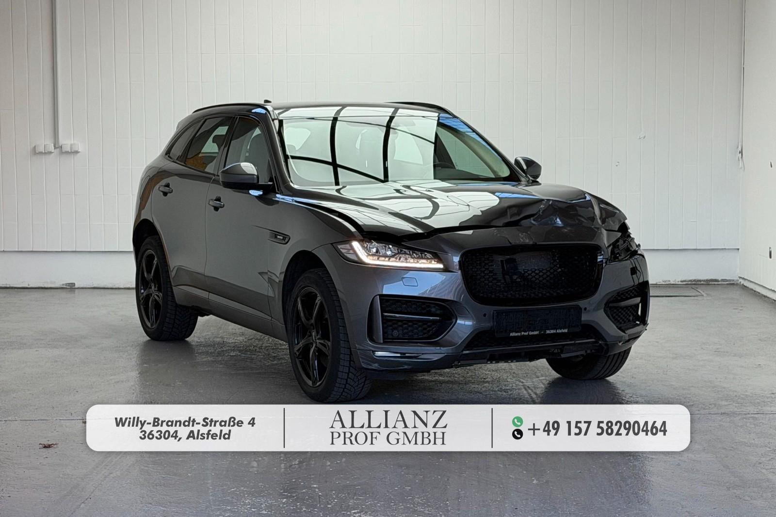 Jaguar F-Pace R-Sport AWD ACC Cam LED Pano UNFALL