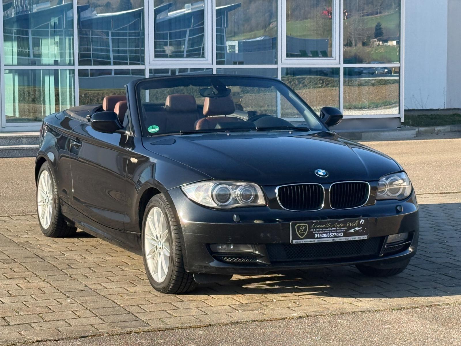 BMW Cabrio 118d Leder Navi SHZ Xenon Tüv/Au 02.2027