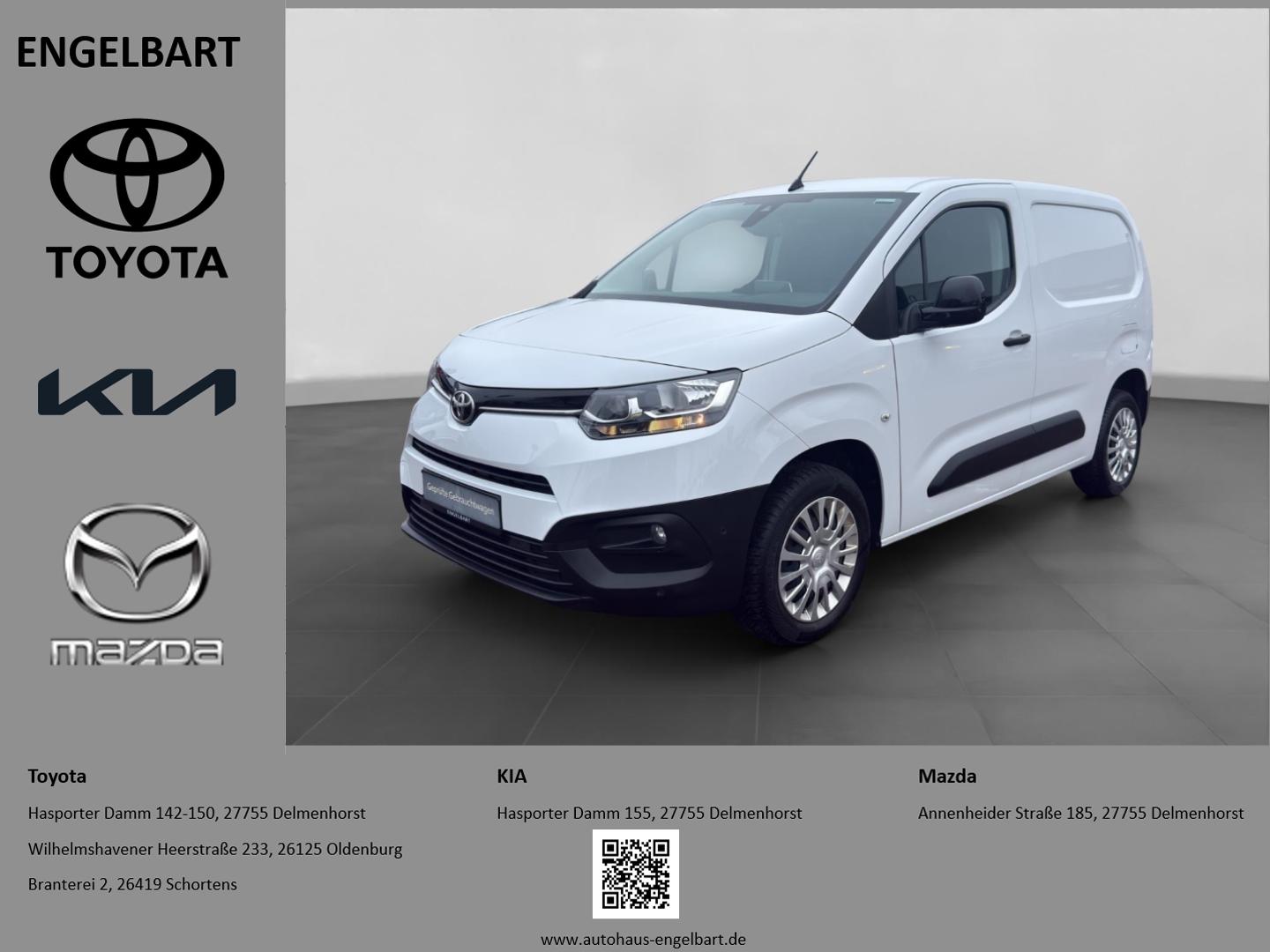 Toyota Proace City 1.5 D-4D L1 Meister Parksensoren Car