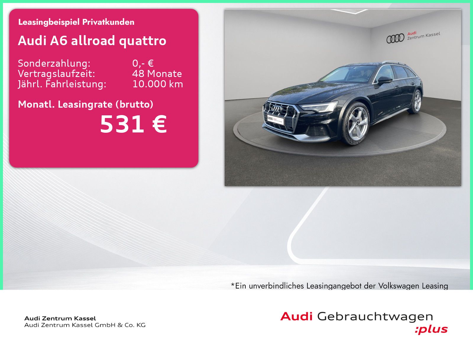 Audi A6 allroad 40 TDI qu. Matrix Pano AHK 360°
