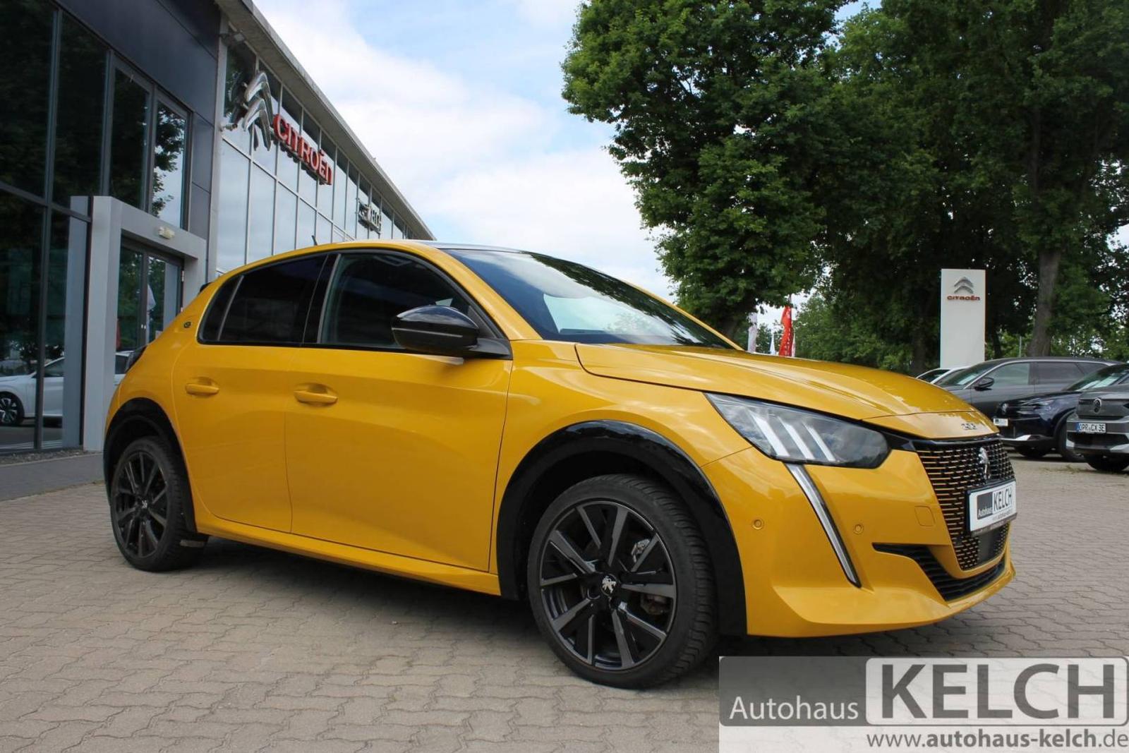 Peugeot e-208 GT 136 mit SOH-Zertifikat