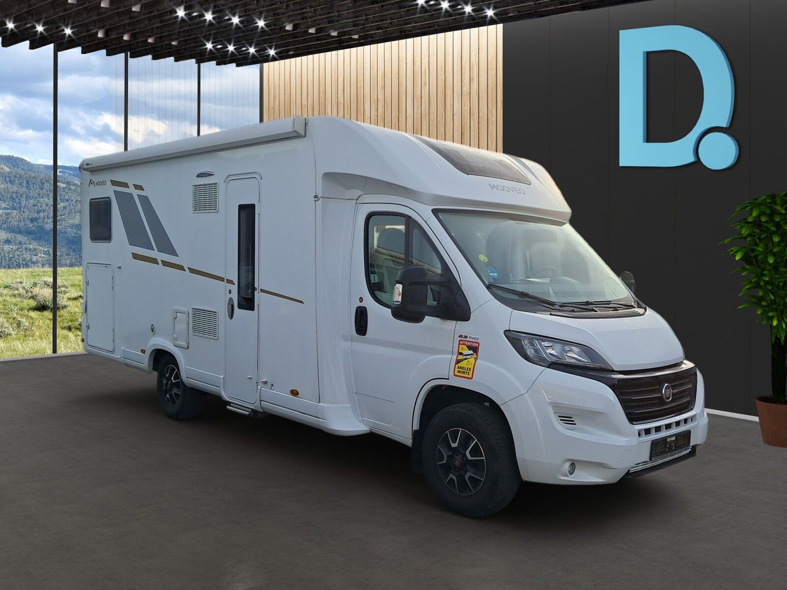 Fahrzeugabbildung Mooveo Tei 74 EBH Markise,Sat,TV,Hubbett,RK