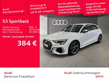 Audi Leasingangebot: Audi S3 Sportback TFSI quattro S tronic LED Navi Temp