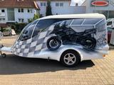 Andere Excalibur S2 Motorradanhänger für 2 BMW R1300GS  - Wohnwagen mit Motorradträger