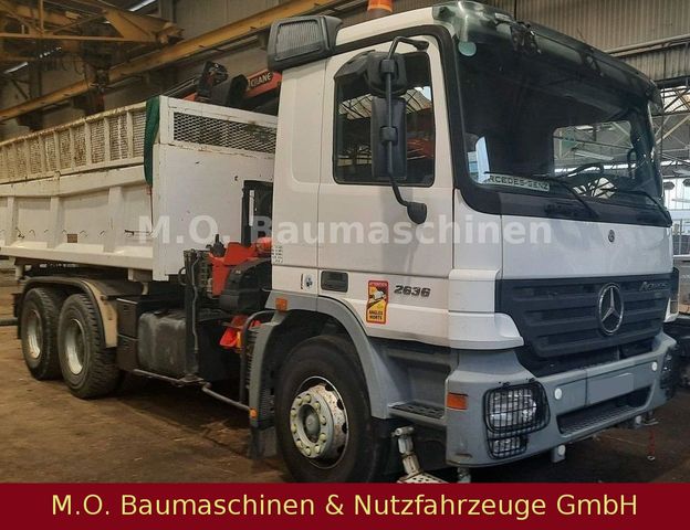 Mercedes-Benz Actros 2636  / Kipper / AC / 6x4 /