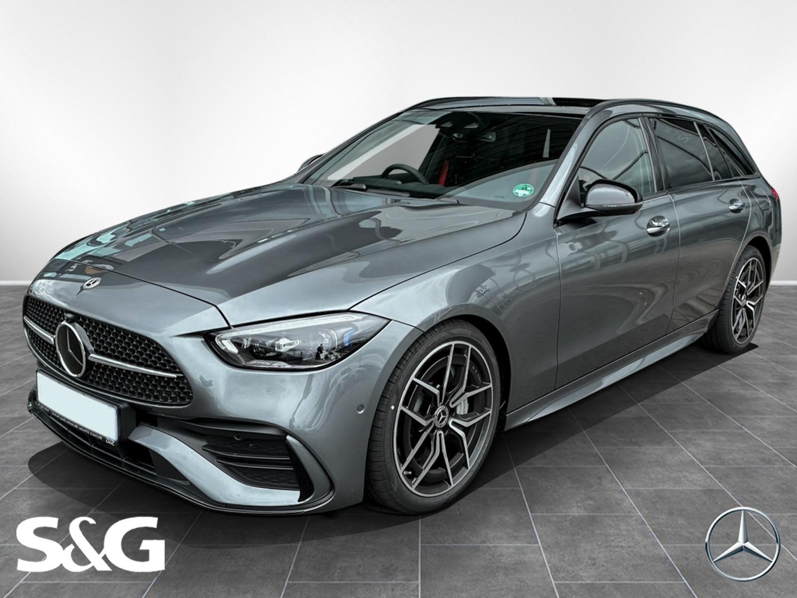Mercedes-Benz C 220 d T AMG MBUX+360°+DIG-LED+Pano+Night+AHK