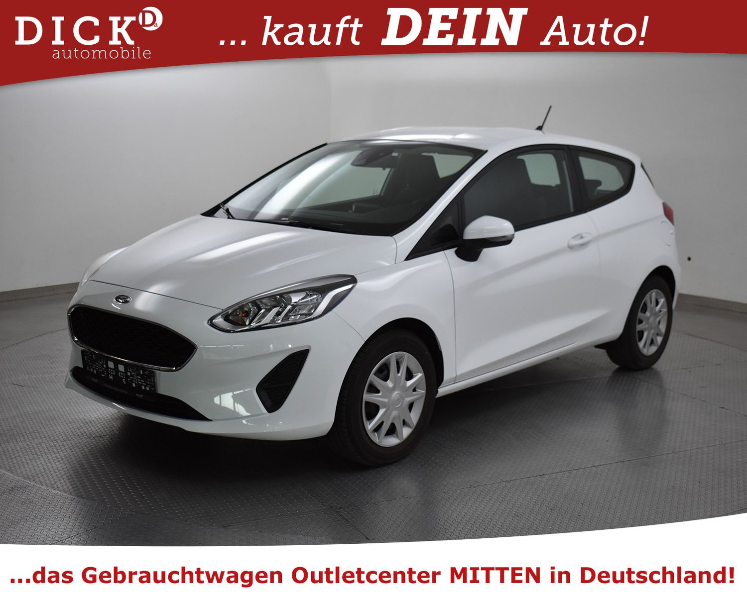 Fahrzeugabbildung Ford Fiesta 1.1 Trend >KLIMA+MFL+PDC+TEMPO+DAB+1-HAND