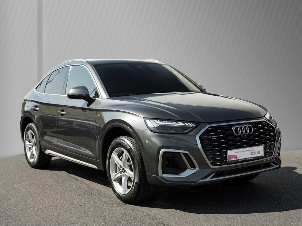 Audi Q5 Sportback 55 TFSIe S line Matrix AHK Kamera imagem 3