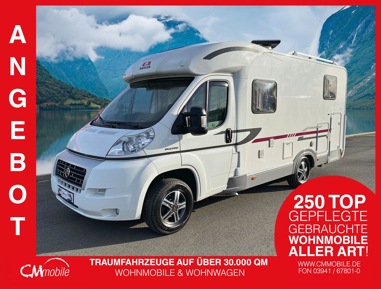 Adria
 Compact SL - Einzelbetten - Garage -

