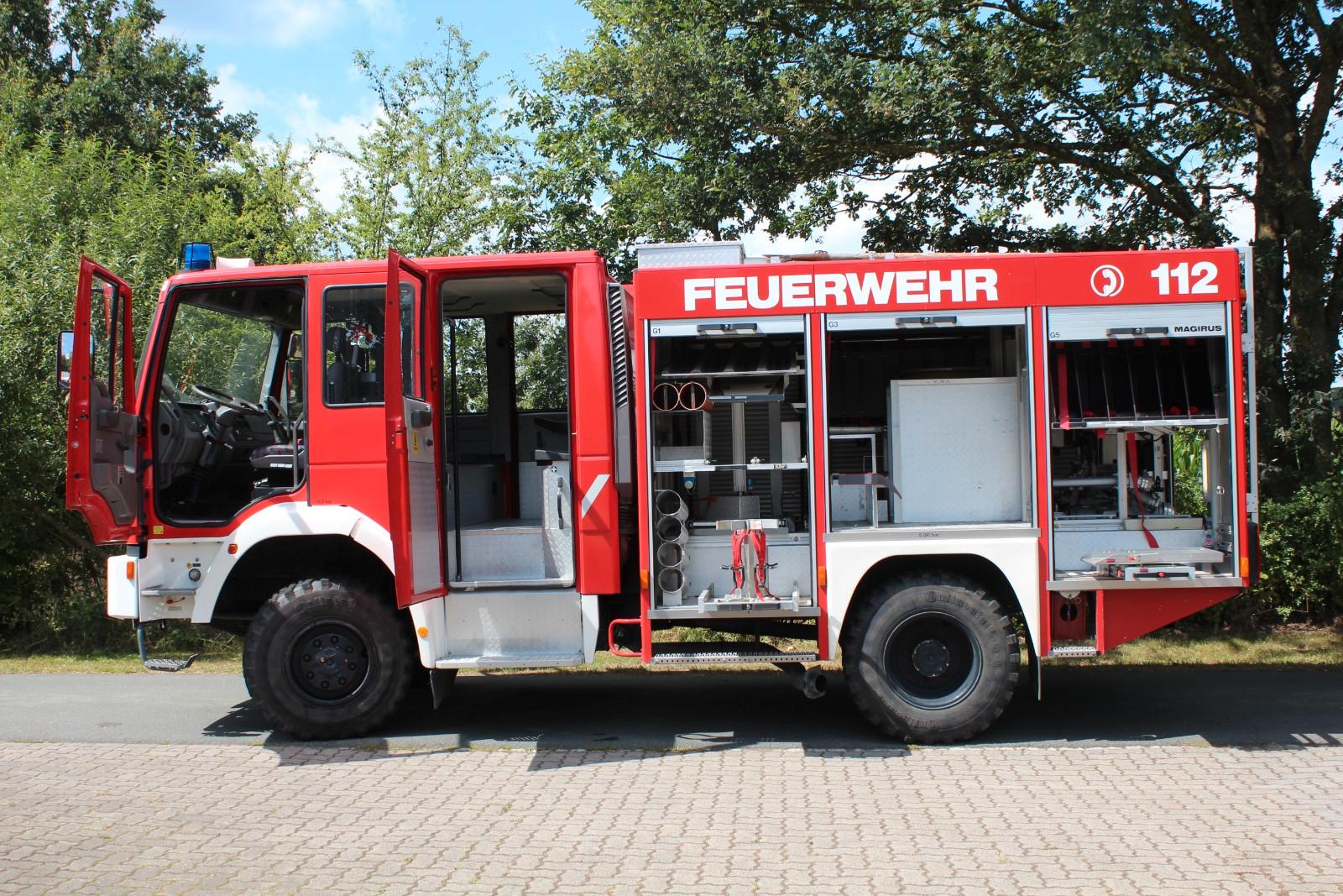 Iveco 95 E 18 4x4 Single Bereift  Feuerwehr LF 8/6