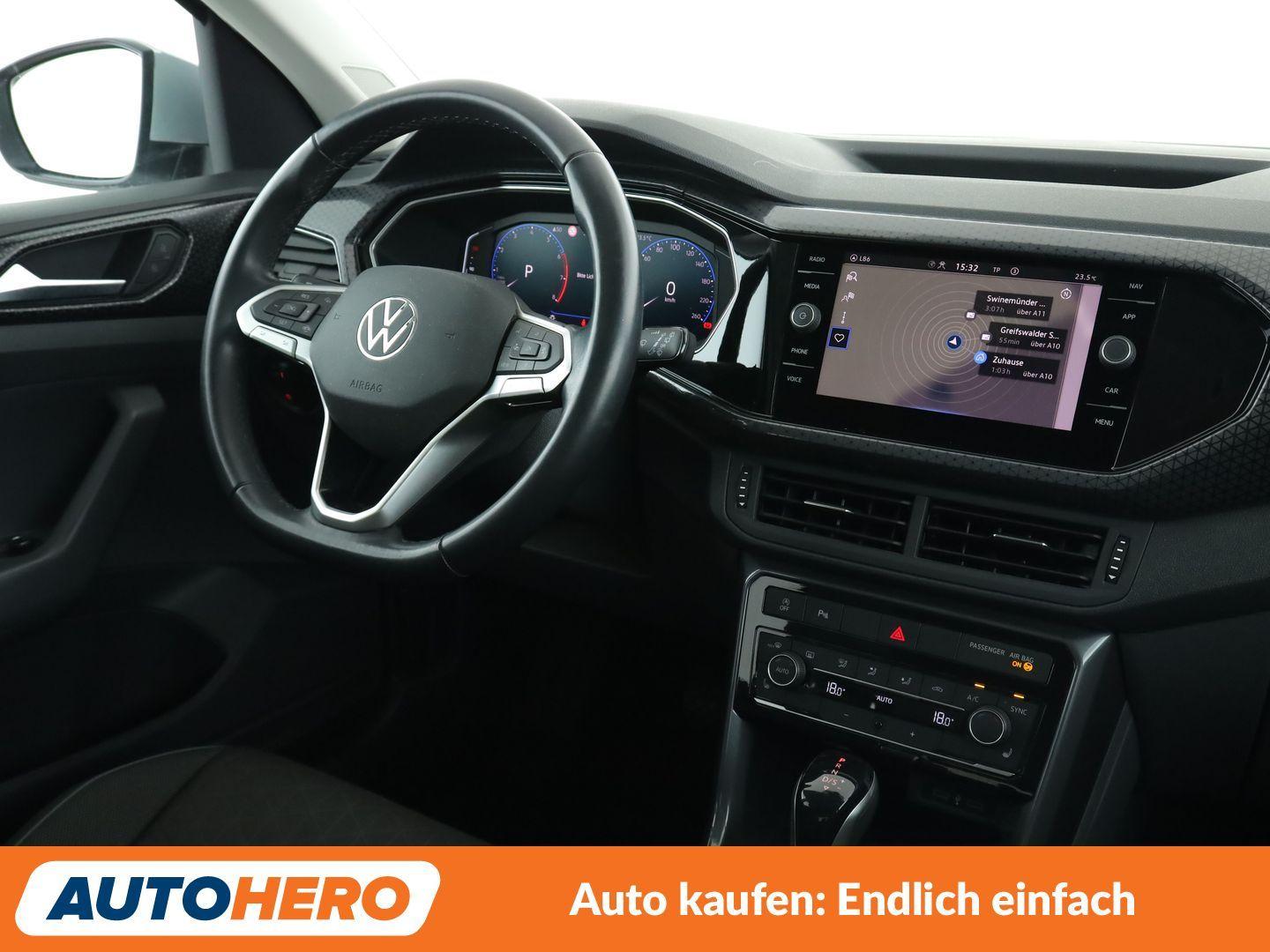 Volkswagen T-Cross 1.0 TSI Style Aut.*NAVI*LED*SPUR*PDC*SHZ, миниатюра 12