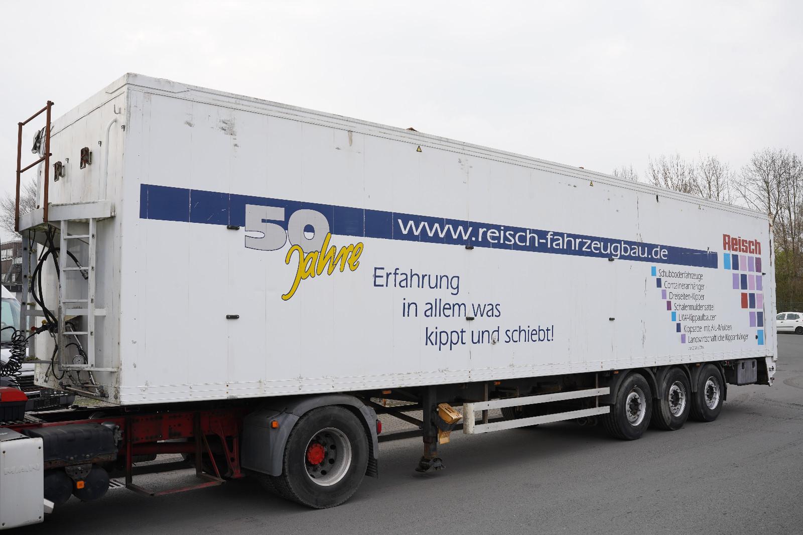 Reisch 90m3 Schubboden / Walkingfloor *Liftachse*