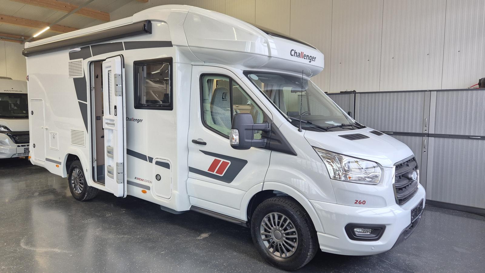 Challenger 260 Break Edition Automatik, Arctic, Zubehör