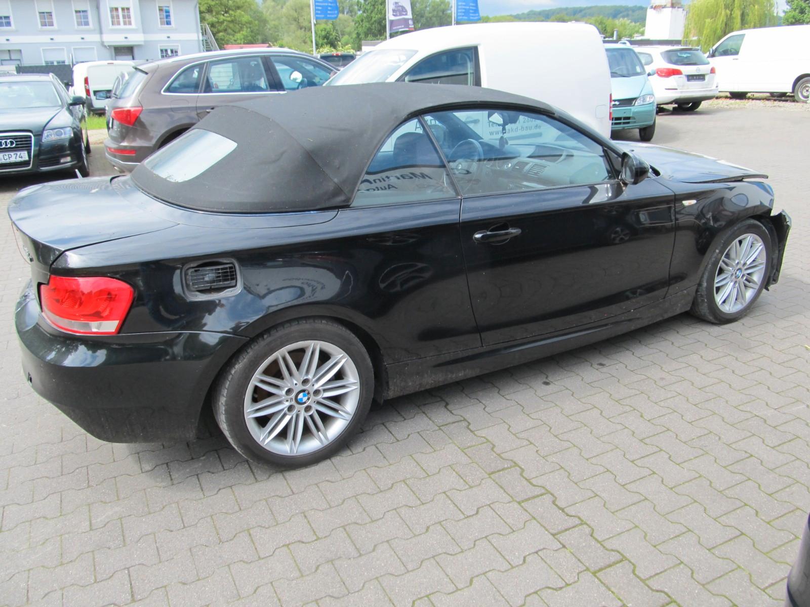 BMW 125i Cabrio M-Sport-Paket-Leder-Unfall