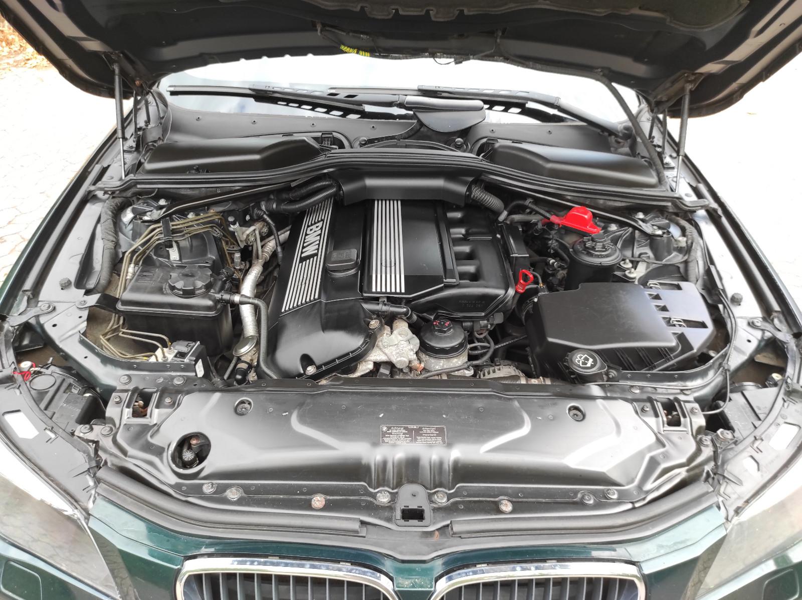 BMW 530i Automatik, E60 dunkelgrün mit beige