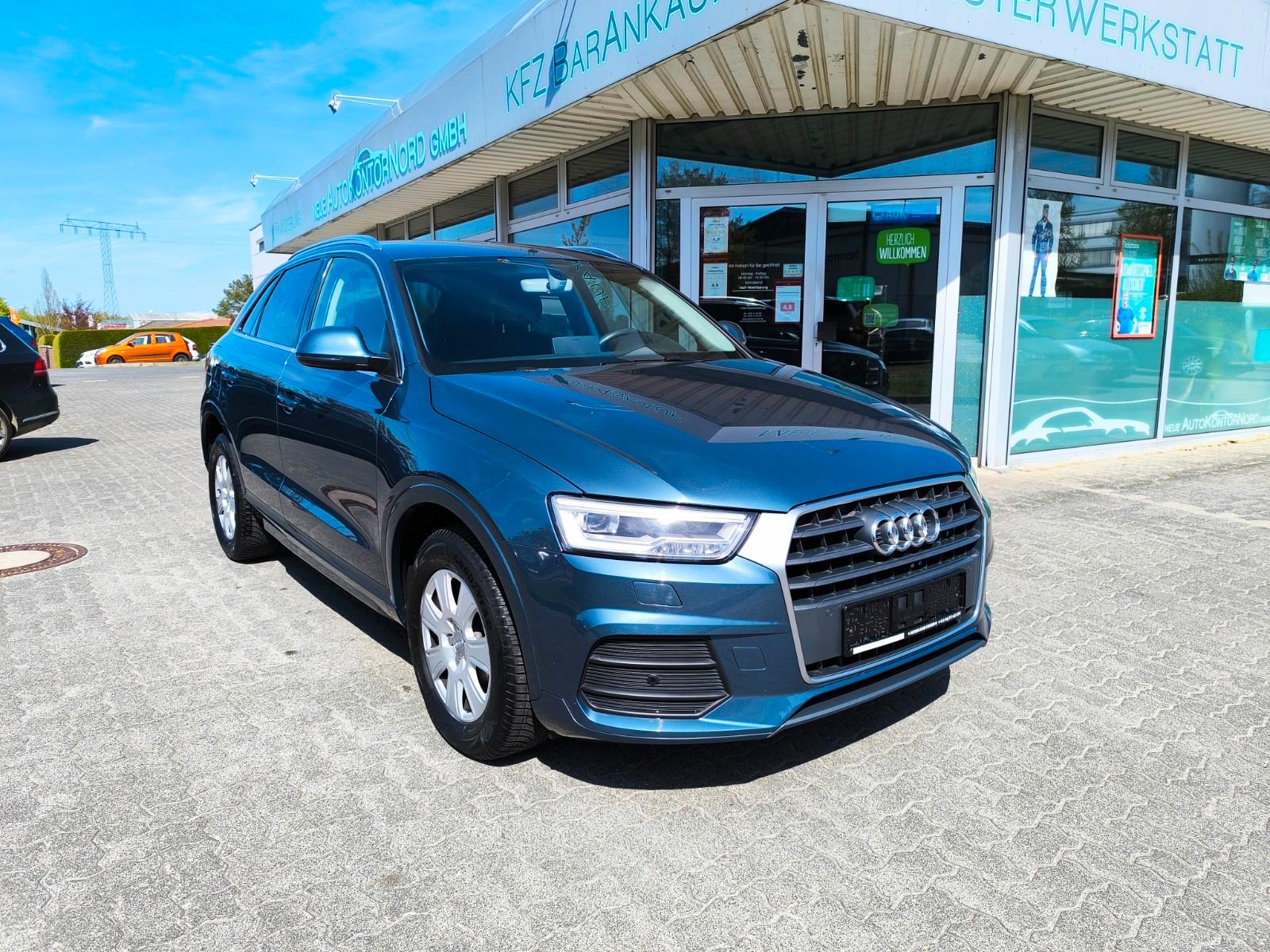 Audi Q3*1.HAND*SCHECKHEFT*LED*AHK*SR+WR*