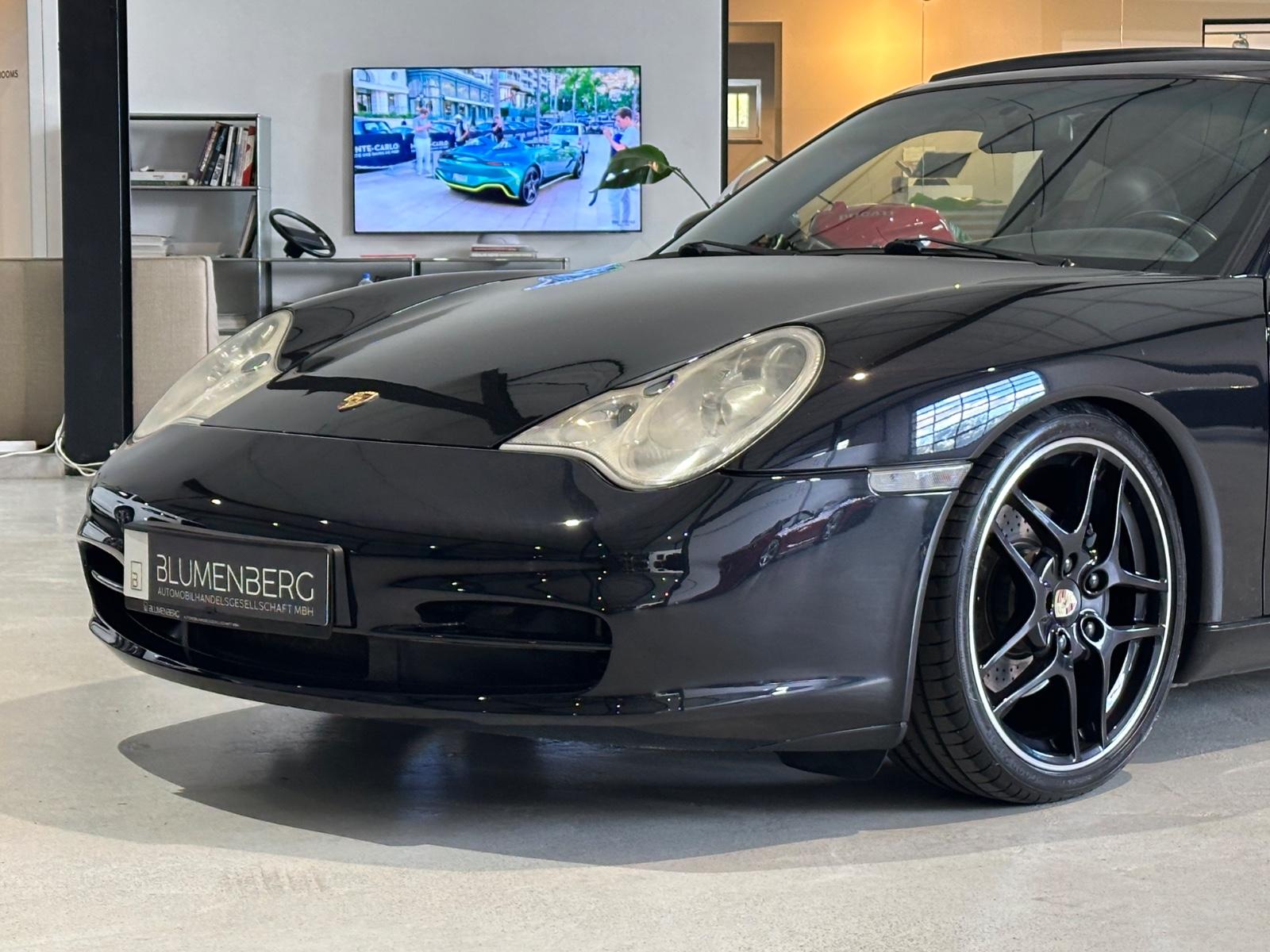 Porsche 911 Targa 996 | 320 ch | BVA | CarPlay | Cuir | Phares bi-xénon | Sièges chauffants | Toit panoramique