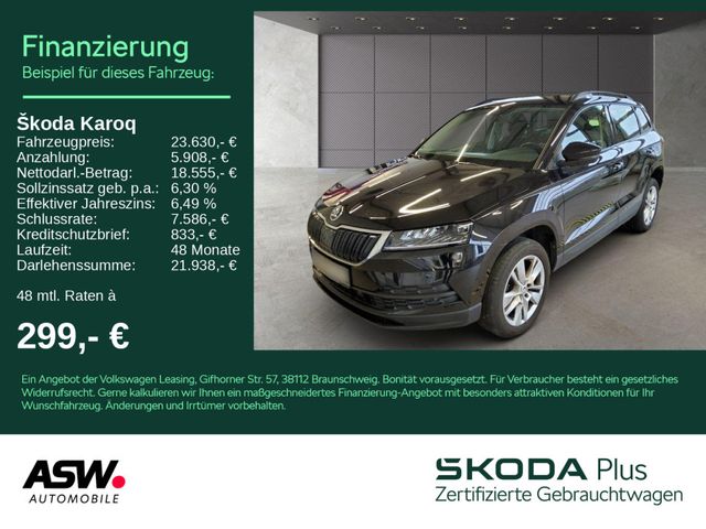 Skoda Karoq Ambition 1.5 TSI DSG LED PDC v+h ACC SHZ