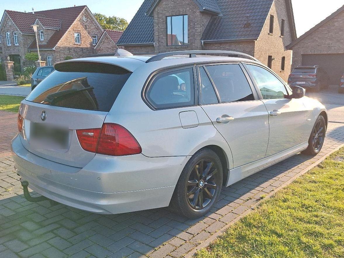 BMW 318 2010 — rear view