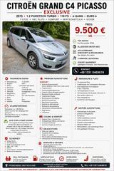 Citroën Grand C4 Picasso Exclusive 1.2 Pur... - Citroën SpaceTourer Benziner Gebrauchtwagen
