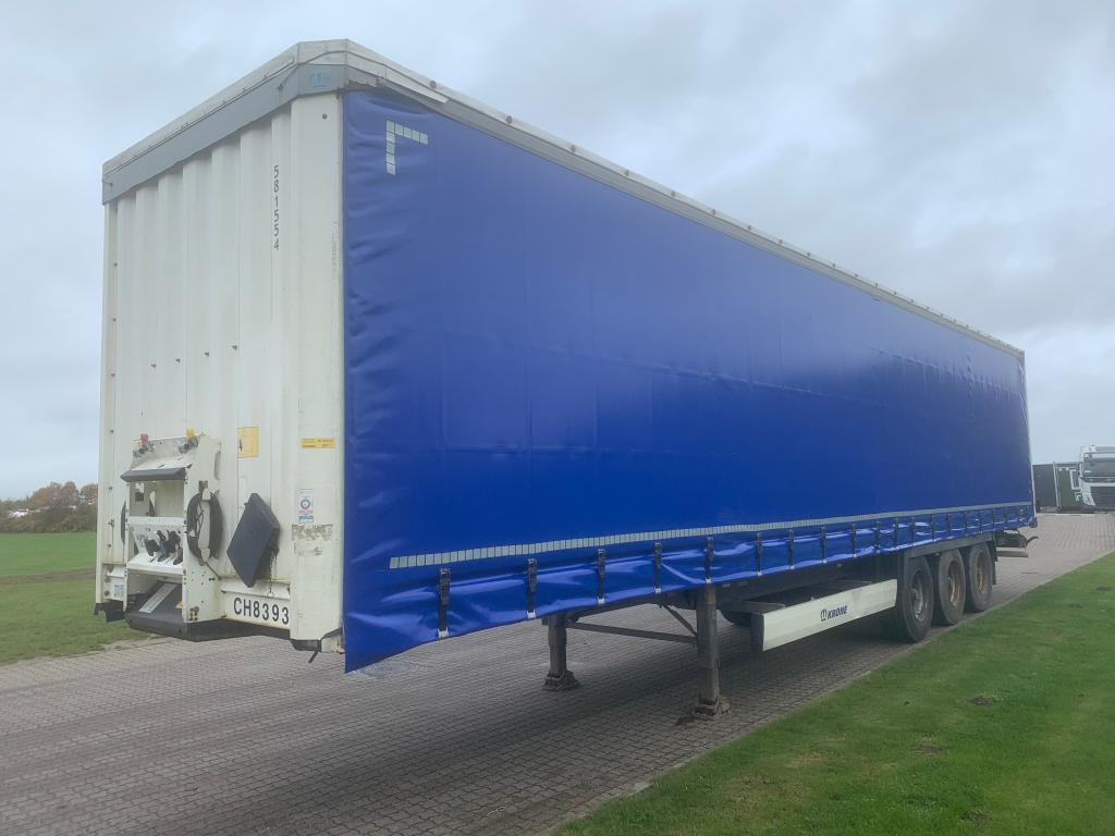 Krone Trailer Curtainsider Sliding Roof Straight