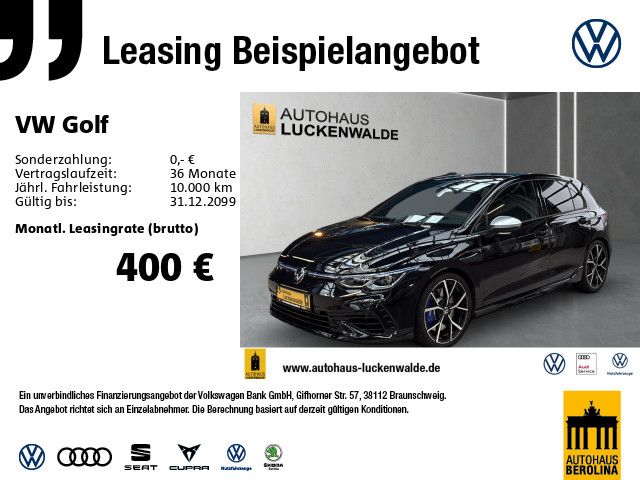 Vorschaubild: VW Golf VIII R 2.0 TSI 4M DSG *PANO*IQ-MATRIX*HuD* (Fahrzeug-Nr. L05533)