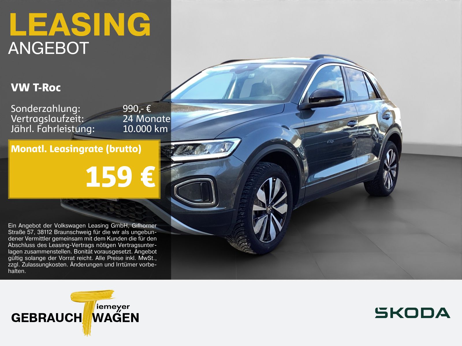 Volkswagen T-Roc 1.0 TSI GOAL NAVI LED SITZHZ PDC