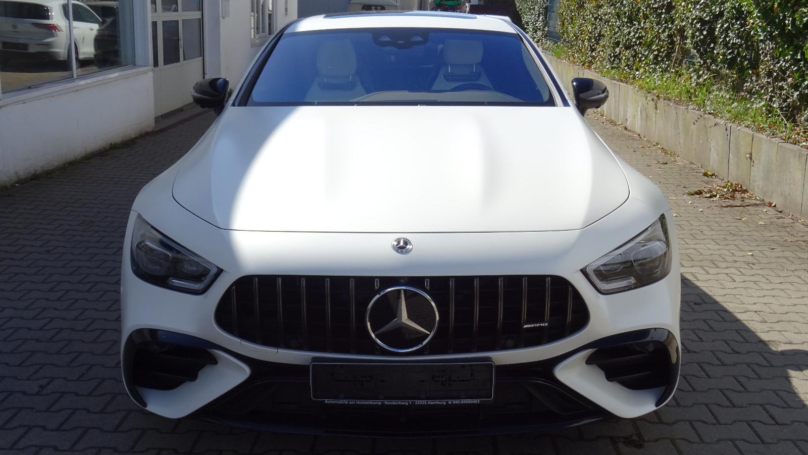 Mercedes-Benz AMG GT 4-trg. 53 4Matic+Ledersitze Weiss/Schwarz