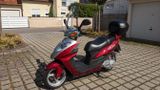 Daelim NS125 Roller (SG125F), rot-silber - DAELIM ROLLER 125